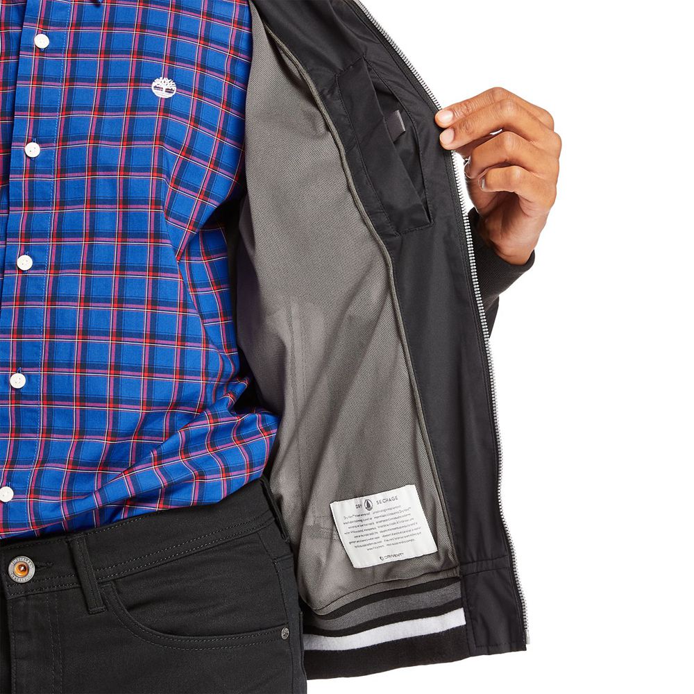 Jaqueta Masculino - Timberland Kearsarge Sailor Bomber - YMRWJ9421 - Pretas